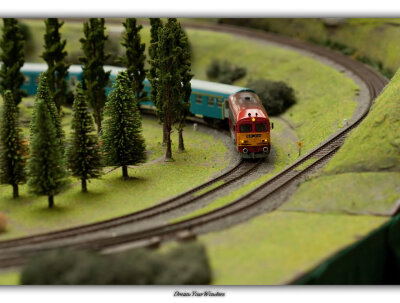 Train model exhibition 2 by DreamYourWonders