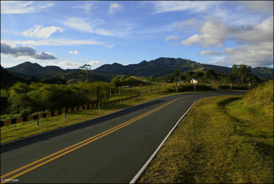 我是极其喜欢这样的道路。干净，让人有安全感。