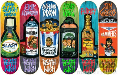 skateboards