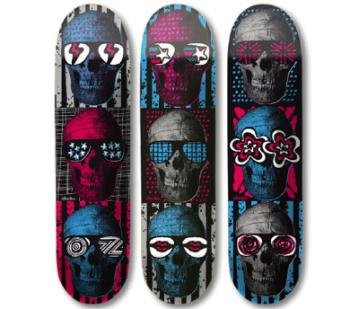 skateboards