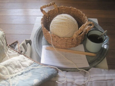 Knitting and tea ? two of my favorite things.