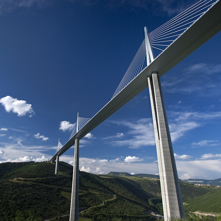 The Milay Bridge, France