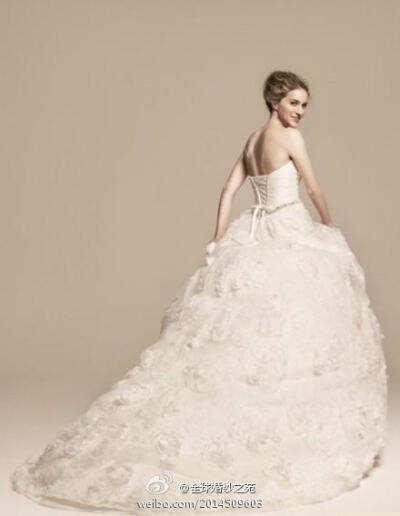 欧洲宫廷式婚纱～