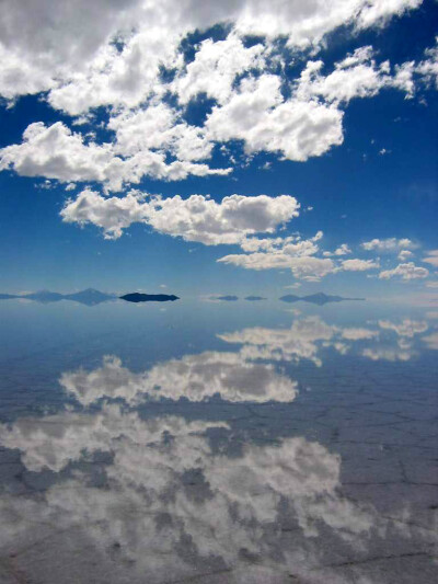 天空之境 玻利维亚-波多西小镇 乌尤尼盐沼