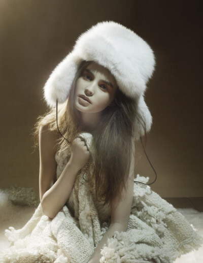 【媚】好像SD娃娃，喜欢的大帽子