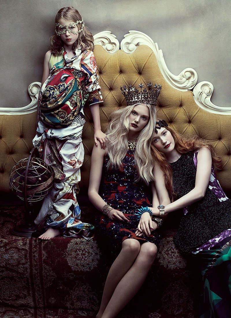 Emily Fox, Dani & Finlay Moore for FLARE