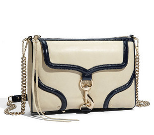 Rebecca Minkoff Bombe MAB Clutch 新款拼接链条女包