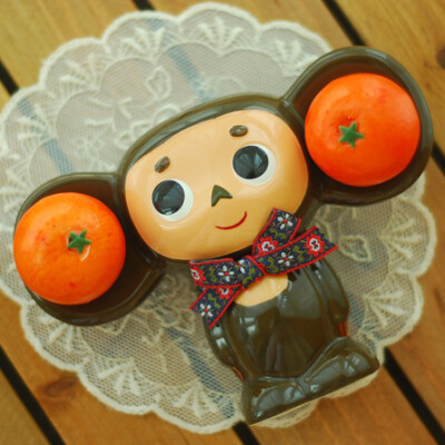 zakka*日本 cheburashka 大耳猴 储蓄罐