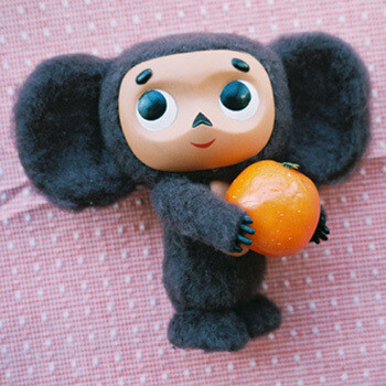 zakka*日本杂货 cheburashka 大耳猴 木箱版 我最好的朋友