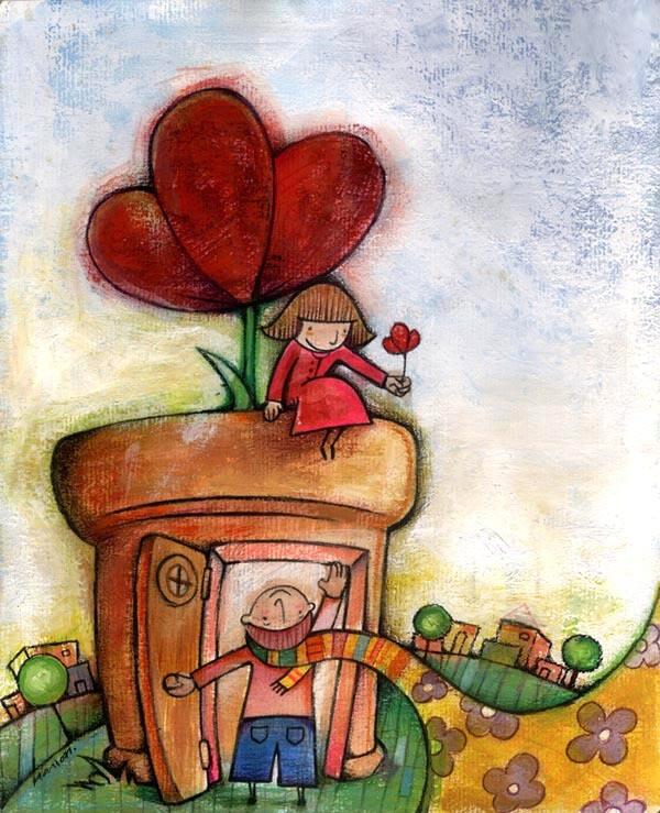 巴勒斯坦插画家Manasrah作品4...