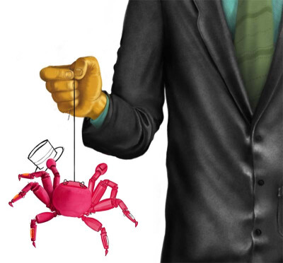 巴勒斯坦插画家Manasrah作品5...