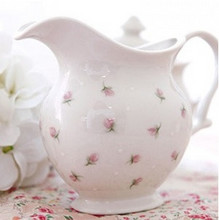 蕾丝花边唯美牛奶壶