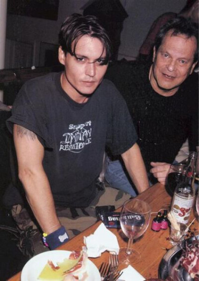 Johnny Depp and Terry Gilliam