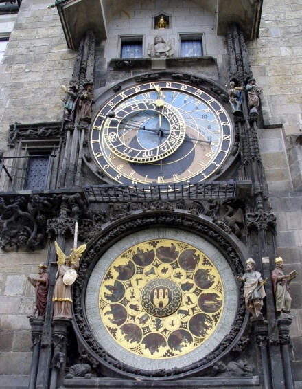 著名的位于布拉格市中心的占星时钟，有神秘，好美！