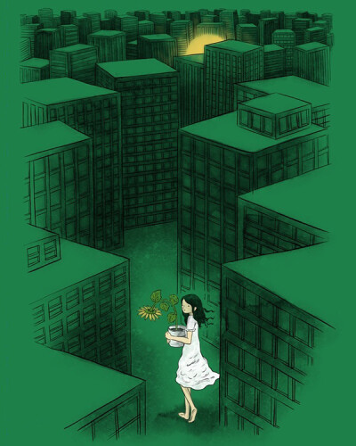 马来西亚插画师Heng Swee Lim作品4...