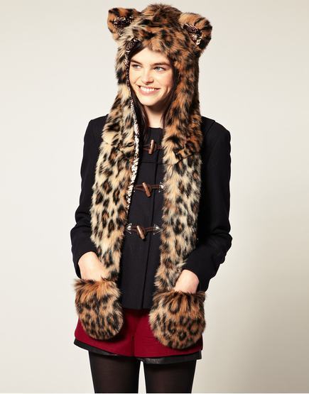 Spirit Hoods Leopard动物系列