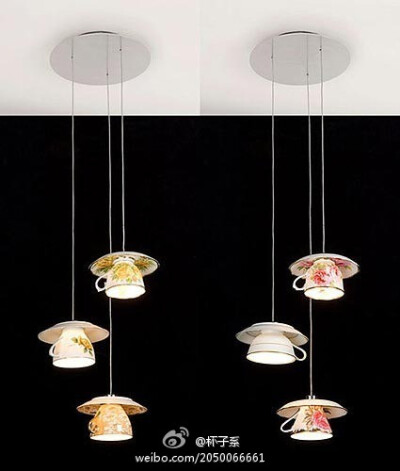 精致的杯子吊灯