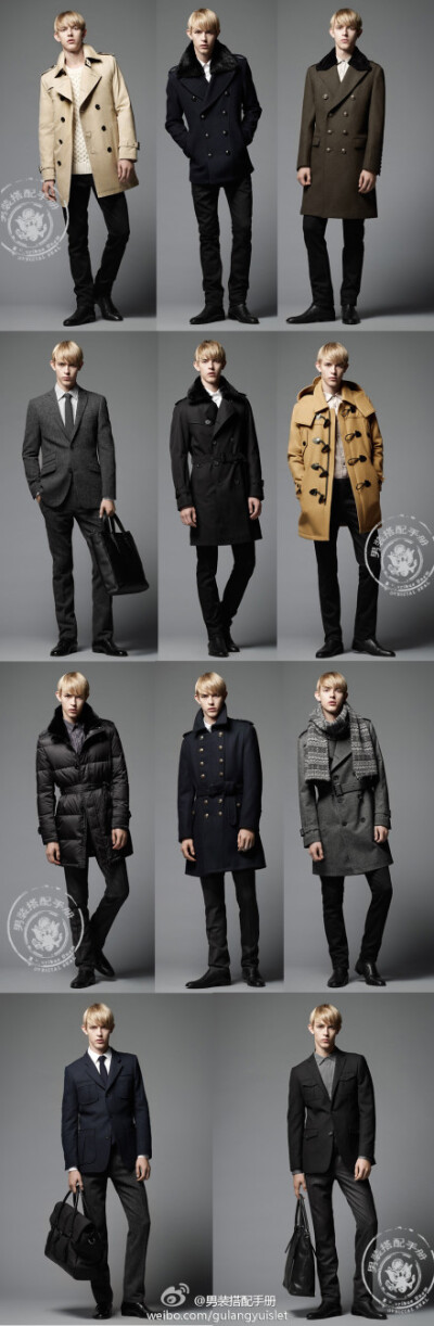 Burberry Black Label F/W 2011-12 Lookbook