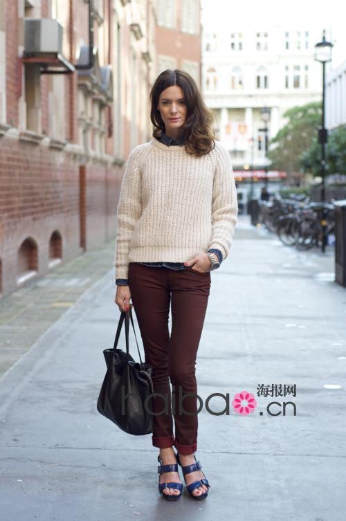 挪威时尚博主Hedvig Opshaug