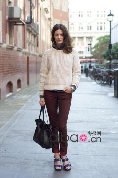 挪威时尚博主Hedvig Opshaug