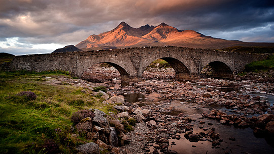 Sligachan Bridge, Skye by Andy Barton