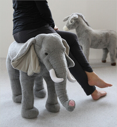 Elephant Animal Stool