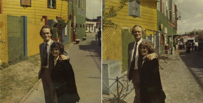 MY PARENTS IN 1970 & 2010, Buenos Aires