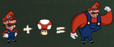 玛丽让你见证一个蘑菇的力量！