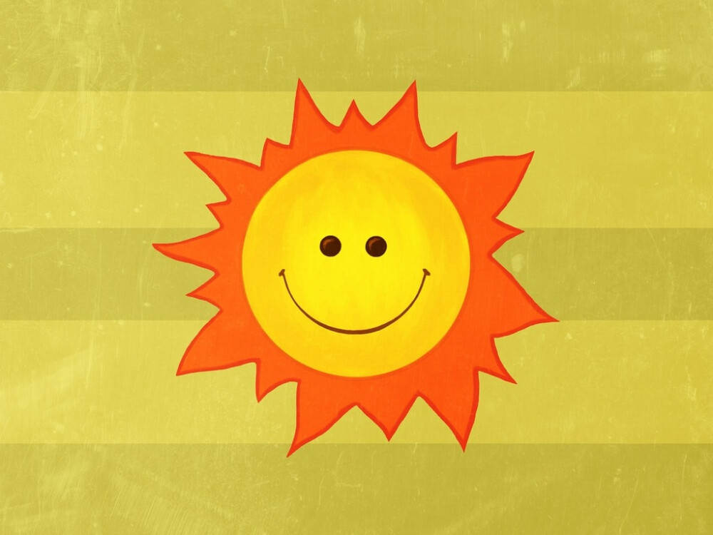 太阳光金灿灿雄鸡唱三唱