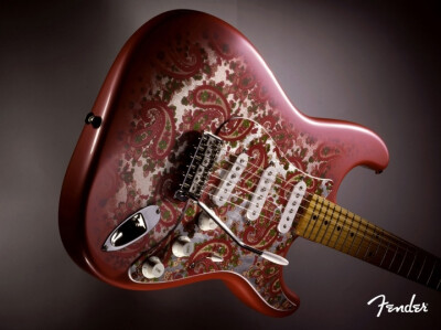 花纹让人无比惊艳的Fender Stratocaster