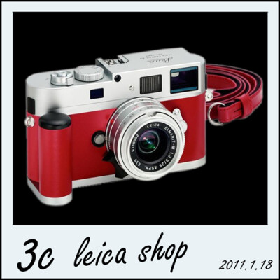 Leica 徕卡 M9-P M9P 旁轴数码相机 红银色全球限量30台版