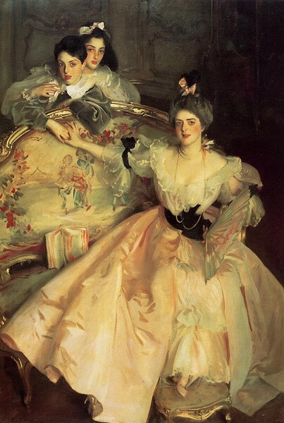 John Singer Sargent（1856-1925）美国画家。生平多在意、德、英、法等国度过。作品多为国际大资产阶级及其家属画的肖像画，技法纯熟。也常画水彩风景，多即兴速写，特点突出，水份淋漓，色彩凝重而悦目，在表现光色效果上有独到之处。http://xianyunshanguan.blog.163.com/blog/static/178926129201182775139909/