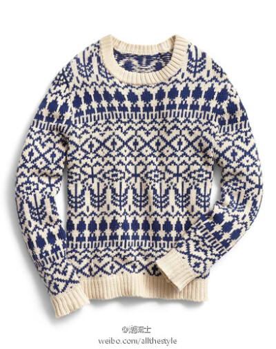 Burkman Bros Fair Isle Sweater