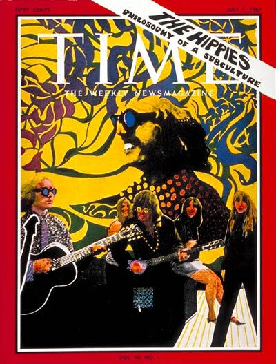 1967年7月7日，美国《时代周刊》以嬉皮士插图作为封面,这场被誉为爱之夏的嬉皮士运动于1967 年夏天在美国旧金山登上了历史舞台