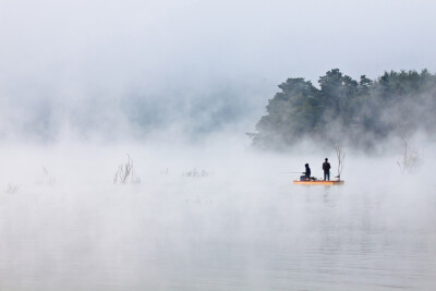 [雲間垂釣] Photo and caption by Sungjin Kim/Places # @ 韓國