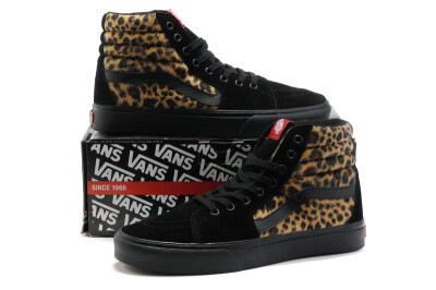 VANS SK8 豹纹 男女