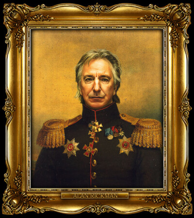 Ps是如此强大！英国艺术家Steve Payne巧妙的将乔布斯等名人PS为19世纪的俄罗斯将军画像！！他的作品持续中。。。我也持续跟进！