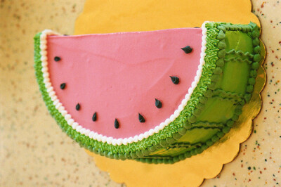 watermelon cake