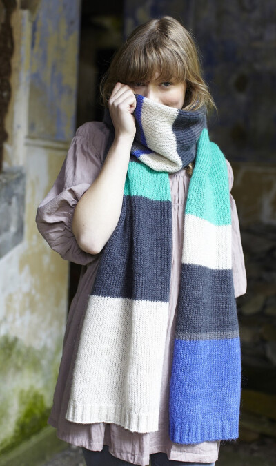 毛线编织-By Plumo-[Bex] Scarf http://www.plumo.com/products/Bex-scarf.html