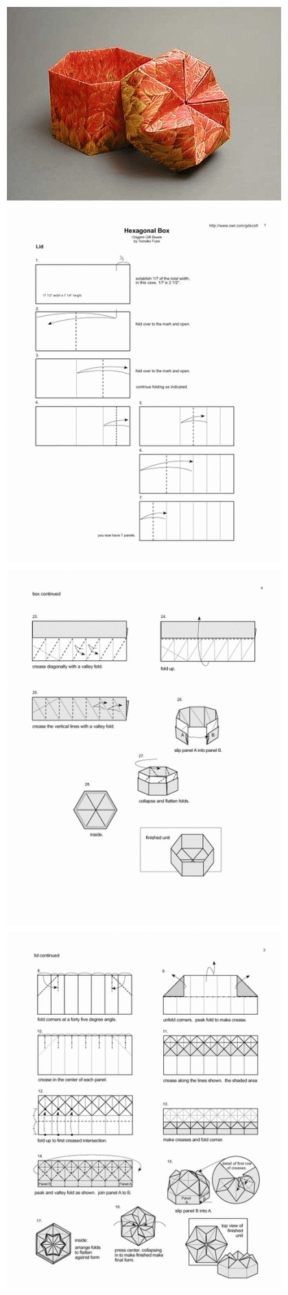 Hexagonal Box