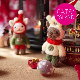 CATS' ISLAND 猫岛物语之猫咪圣诞老人和驯鹿圣诞版