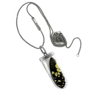SLEEPING BEATUY butterfly wing necklace