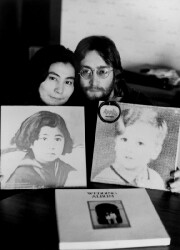 列侬与洋子的生活照