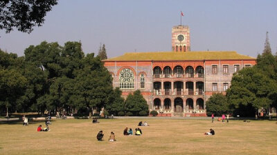 苏州大学的校园。