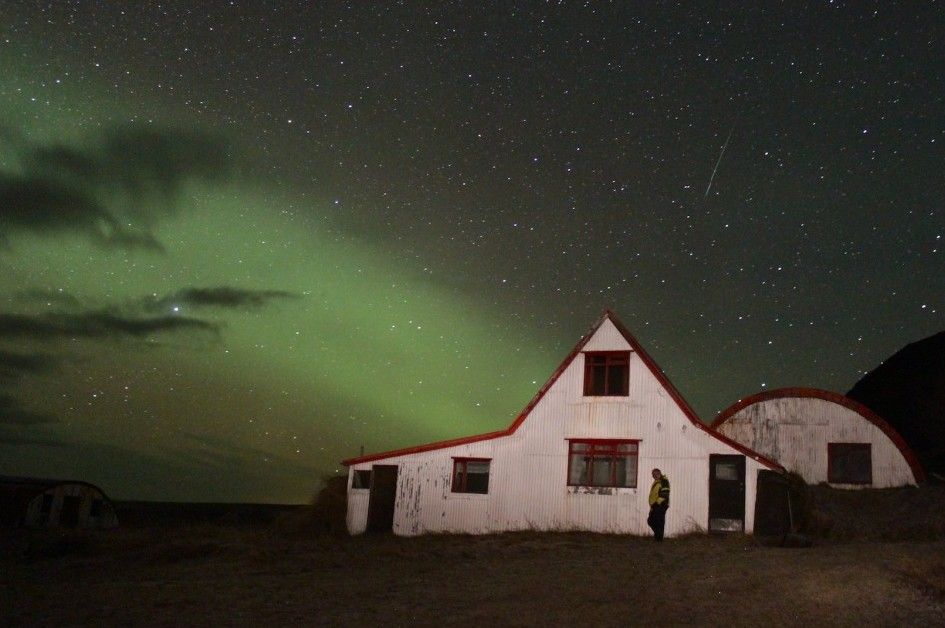 2010年12月13日 冰岛上空的双子座流星