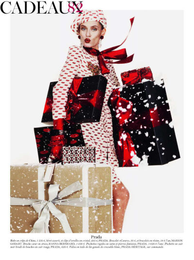  Vogue Paris 圣诞导购特刊之 Prada