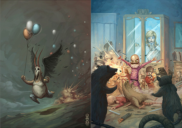 JuanManuel Tumburús插画作品