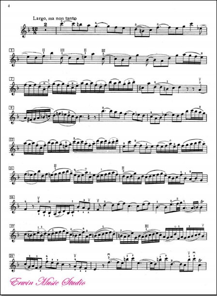 Violin I Johann Sebastian Bach, Concerto in D Minor 2 Violins BWV 1043