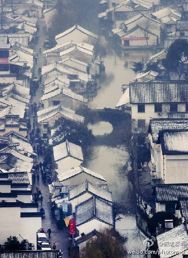 江南雪景 银装素裹