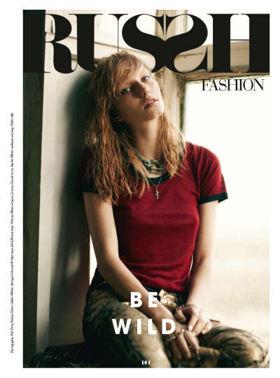 Marique Schimmel for Russh Magazine Cover